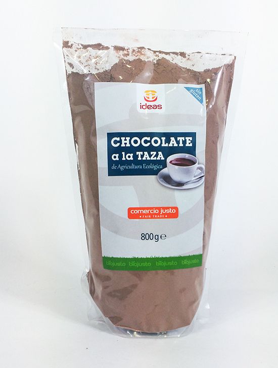 CHOC. TAZA AZUCARADO IDEAS 800g