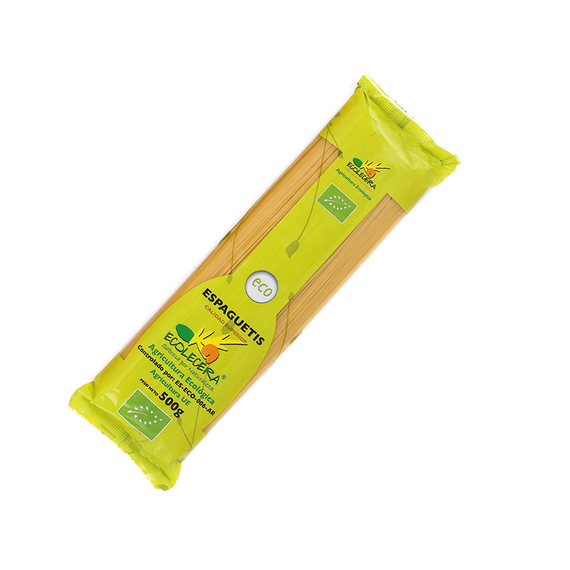 ESPAGUETI TRIGO BLANCO ECOLECERA 500 g