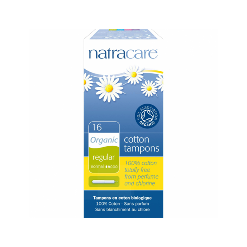 TAMPÓN REGULAR APLICADOR NATRACARE 16U